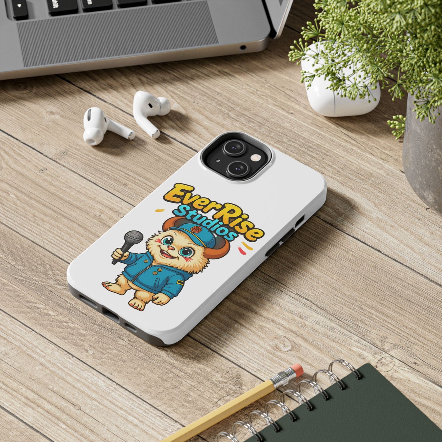 Garbonzo Phone Case, Unique Gift for Kids, Tough Phone Cover, Fun Design Case, EverRise Studios Merchandise