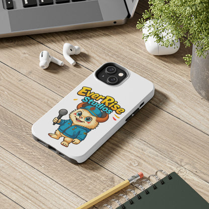 Garbonzo Phone Case, Unique Gift for Kids, Tough Phone Cover, Fun Design Case, EverRise Studios Merchandise