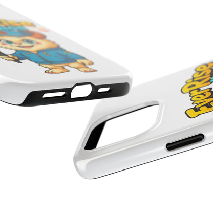 Garbonzo Phone Case, Unique Gift for Kids, Tough Phone Cover, Fun Design Case, EverRise Studios Merchandise