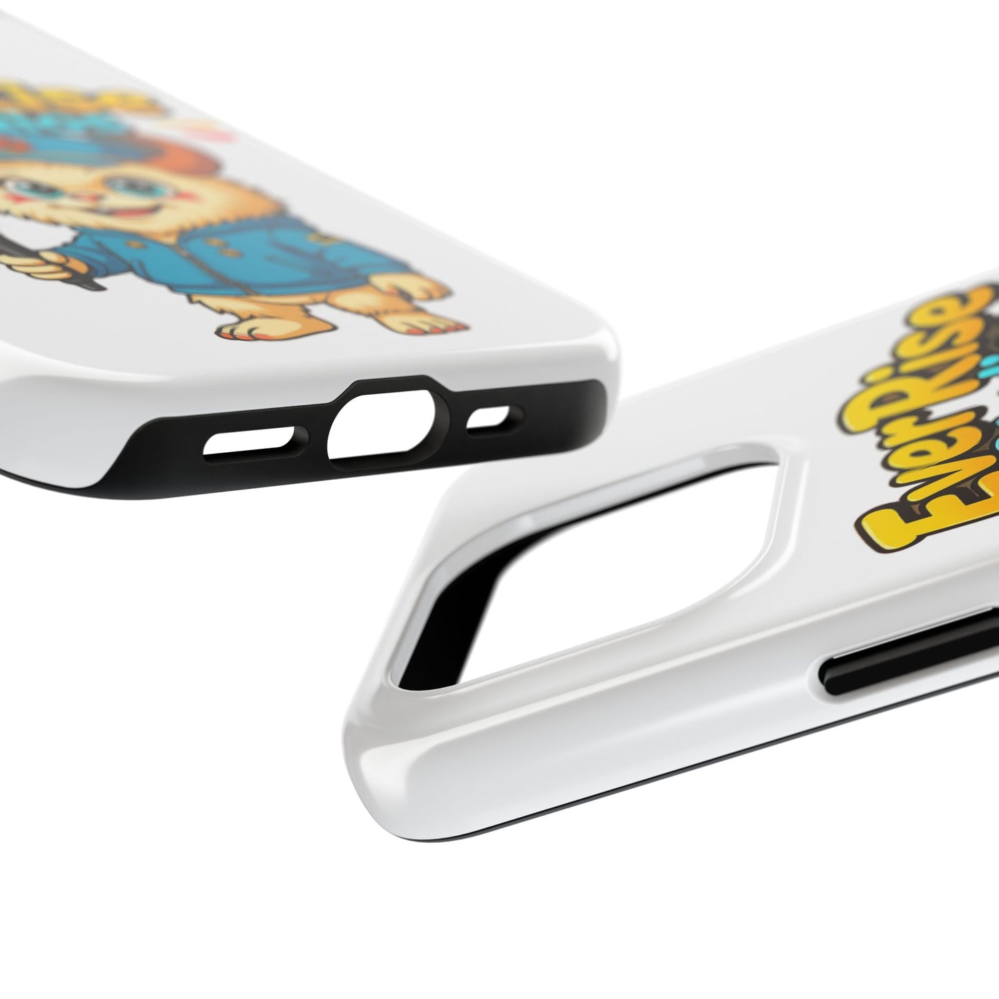Garbonzo Phone Case, Unique Gift for Kids, Tough Phone Cover, Fun Design Case, EverRise Studios Merchandise