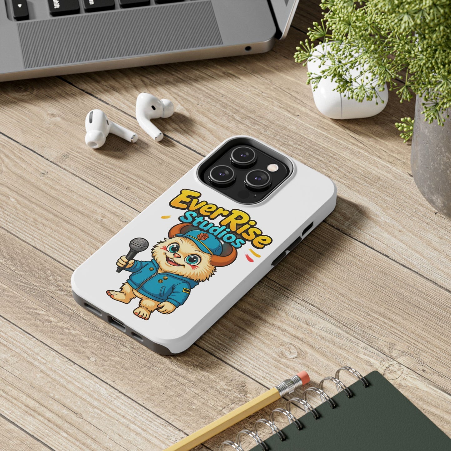 Garbonzo Phone Case, Unique Gift for Kids, Tough Phone Cover, Fun Design Case, EverRise Studios Merchandise